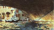 John Singer Sargent Under the Rialto Bridge USA oil painting artist